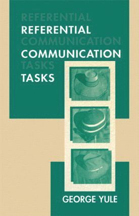 Referential Communication Tasks (häftad)