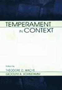 Temperament in Context (inbunden)