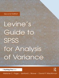Levine's Guide to SPSS for Analysis of Variance (hftad)