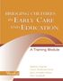 Bridging Cultures in Early Care and Education
