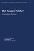 Broken Pitcher