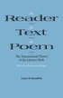 The Reader, the Text, the Poem