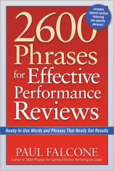 2600 Phrases for Effective Performance Reviews (inbunden)