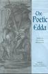 The Poetic Edda