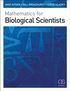 Mathematics for Biological Scientists