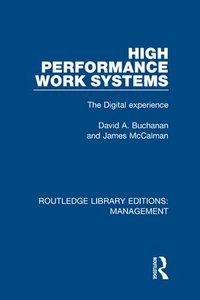 High Performance Work Systems (inbunden)