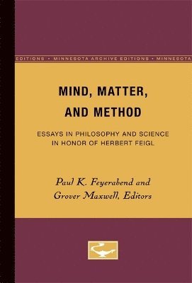 Mind, Matter, and Method (hftad)