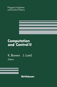 Computation and Control II (inbunden)