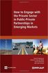 How to Engage with the Private Sector in Public-Private Partnerships in Emerging Markets