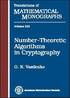 Number-Theoretic Algorithms in Cryptography
