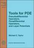 Tools for PDE