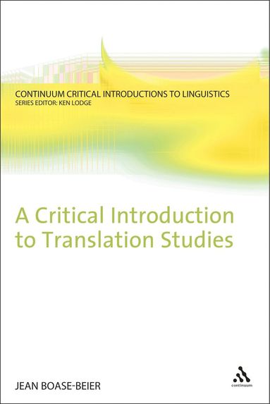 Critical Introduction to Translation Studies (hftad)