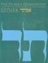 JPS Bible Commentary: Esther