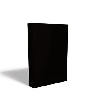 RVR60, Santa Biblia, Premio y Regalo, Letra grande, Tapa dura, Negro, Palabras de Jesus en Rojo, Comfort Print