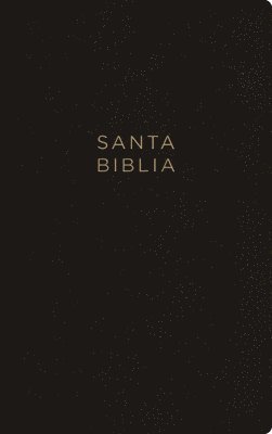 NBLA, Santa Biblia, Ultrafina, Letra grande, Leathersoft, Negro, Palabras de Jesús en rojo, con cierre (häftad)