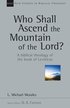 Who Shall Ascend the Mountain of the Lord?: A Biblical Theology of the Book of Leviticus
