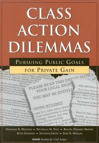 Class Action Dilemmas (häftad)