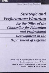 Strategic and Performance Planning for the Office of the Chancellor for Educational and Professional Development (hftad)