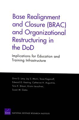 Base Realignment and Closure (BRAC) and Organizational Restructuring in the DoD (inbunden)