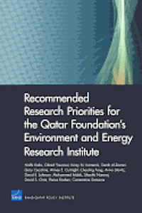 Recommended Research Priorities for the Qatar Foundation's Environment and Energy Research Institute (häftad)