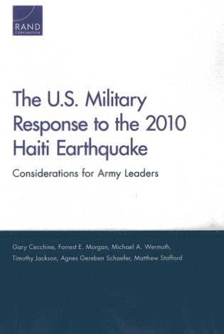 U.S. Military Response to the 2010 Haiti Earthquake (hftad)