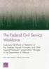 Federal Civil Service Workforce