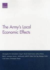 The Army's Local Economic Effects (häftad)