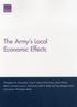 Army's Local Economic Effects