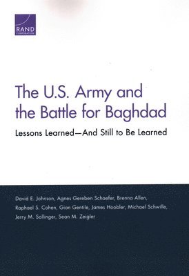 U.S. Army and the Battle for Baghdad (inbunden)