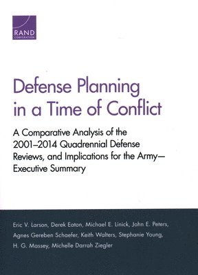 Defense Planning in a Time of Conflict (inbunden)