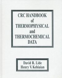 crc handbook of thermophysical and thermochemical data