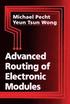 Advanced Routing of Electronic Modules