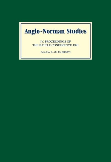 Anglo-Norman Studies IV (inbunden)