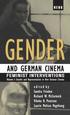 Gender and German Cinema - Vol I