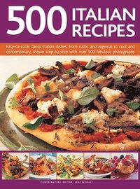 500 Italian Recipes (inbunden)
