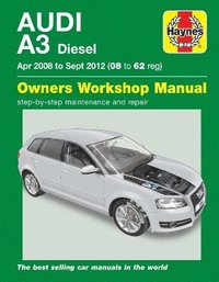 Audi A3 Diesel (Apr 08 - Sept 12) Haynes Repair Manual (hftad)