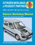 Citroen Berlingo & Peugeot Partner Petrol & Diesel (96 - 10) Haynes Repair Manual