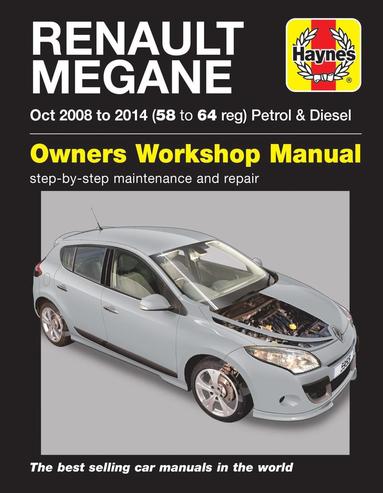 Renault Megane (Oct '08-'14) 58 To 64 (inbunden)