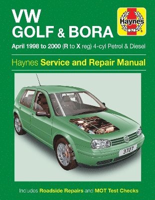 VW Golf & Bora Petrol & Diesel (April 98 - 00) Haynes Repair Manual (hftad)