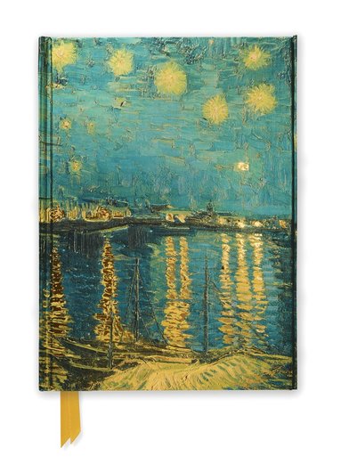 Vincent van Gogh: Starry Night over the Rhne (Foiled Journal) (inbunden)