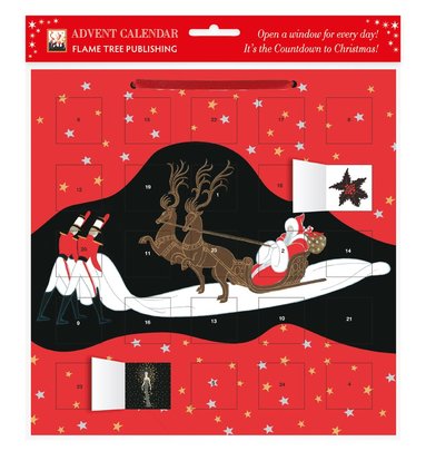 Entrance of Santa Claus advent calendar (inbunden)