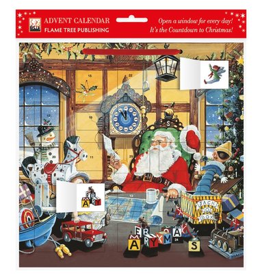 Fairyland: Letter to Santa Advent Calendar (with stickers) (inbunden)