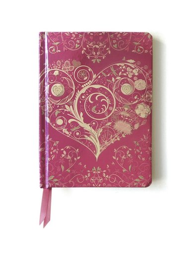 Wild Pink Hearts. (Contemporary Foiled Journal) (inbunden)