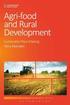 Agri-Food and Rural Development