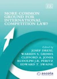More Common Ground for International Competition Law? (e-bok)