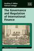 The Governance and Regulation of International Finance