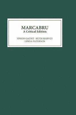 Marcabru: A Critical Edition (hftad)