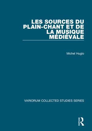 Les sources du plain-chant et de la musique m�di�vale (inbunden)