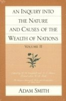 Inquiry into the Nature & Causes of the Wealth of Nations, Volume 2 (inbunden)