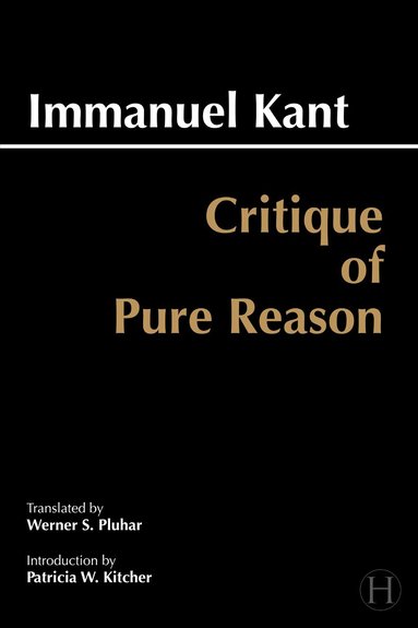 Critique of Pure Reason (häftad)